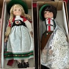 Lot of 4 Girl Dolls in Boxes w/ Outfits COA Blonde Straight Hair Brown Eyes — photo 2