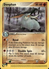 Donphan Rare EX Ruby and Sapphire 17/109 MP on eBay