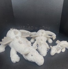 BNWT 1 Jellycat Huge NOT SET. Snow Dragon VHTF 26 W Tail Furled Receipt Avail
