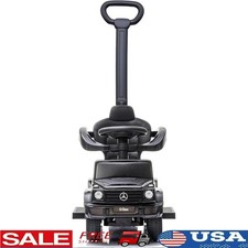 3-in-1 Kids Stroller Ride-On Car Walking Car W/ Music Storage Ages 1-3 New