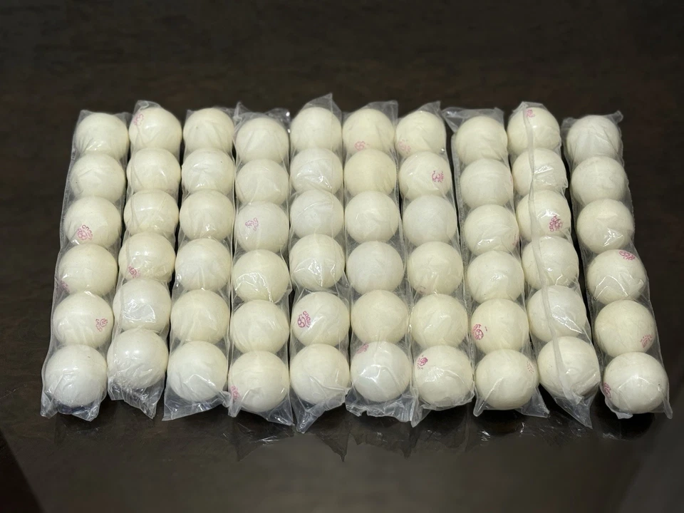 Mega Lot of 60 pcs “Sport” Soviet-Era Ping Pong Balls (10 Packs of 6), 1980s - Image 3 of 4