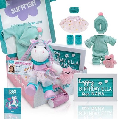 Amitie Lane Einhorn Plüsch Ballerina Sleep Over Geschenkbox Kinder Kids Activity