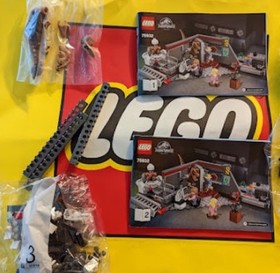 LEGO Set 75932 Jurassic World Park Velociraptor Chase New, No Box