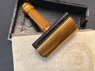 Laurel Ladies Boudoir  Safety Razor Set. Celluloid/Plastic Case, 2 Extra Razors — photo 6
