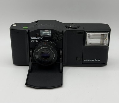 Minox 35 PE 35mm Point & Shoot Camera w/ Minotar 35mm f/2.8 Lens Tested Read