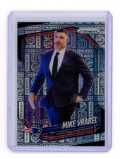 2025 Panini Prizm Mike Vrabel Panini Logo /20 Patriots
