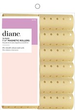 Diane Magnetic Rollers, Beige, 1.13 Inch, 12 Count (Pack of 1)