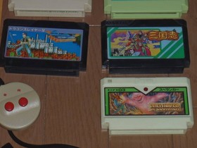 New Famicom Game Software Set Of 7, Operation Confirmed, Vintage Retro Av Specif