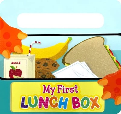 My First Lunch Box - Children's Sensory Touch and Feel Board Book with Handl...