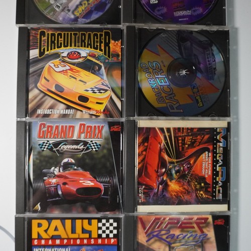 Vintage PC Computer Rennspiele Lot 9 CDs Moto Racer Driver NASCAR Grand Prix - Bild 3 von 7