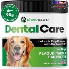 Dog Teeth Cleaning Powder Plaque Tartar Remover Fresh Breath Dental Care Enzymes