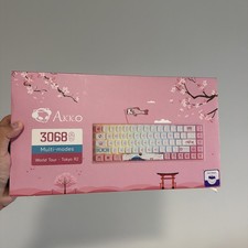 Akko 3068b+ Professional Mechanical Gaming Keyboard Jelly Pink Switches RGB