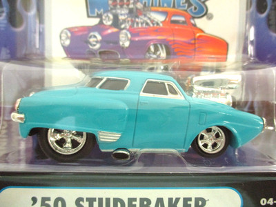 FUNLINE MUSCLE MACHINES - SUPERCHARGED 1950 STUDEBAKER PRO-STREET - 1/64