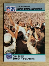 1990-91 Pro Set Super Bowl 160 #30 Don Shula CO