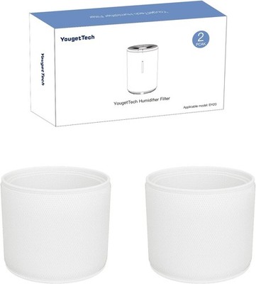 2 Pack Wicking Filters Replacement for YougetTech EH20 Humidifier