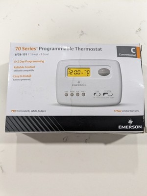 1F78-151 White-Rodgers Single Stage Programmable Thermostat