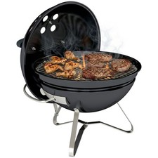 Holzkohlegrill Tragbar Kugelgrill mit Deckel Griff verstellbar …