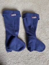 BLUE HUNTER BOOT SOCKS - Women's Size M 5-7