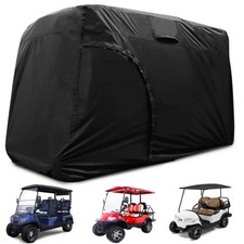Golf Cart Cover 4 Passenger Waterproof Rain Protection Outdoor Cover