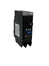 New Eaton BRP120DF - 20 Amp Dual Purpose AFCI GFCI Circuit Breaker 120V