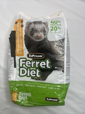 Zupreem  Grain Free Ferret Diet | Daily Food For Ferrets | 4lbs