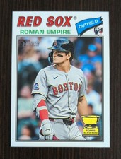 2026 Topps Heritage - Roman Anthony #86 Roman Empire Nickname SP (RC)