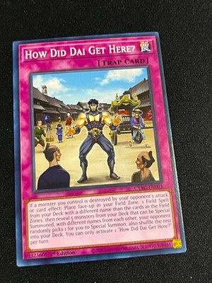 How Did Dai Get Here? CYAC-EN085 Cyberstorm Access 1st Edition Yugioh