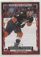 2015-16 Upper Deck Portfolio Rookie Color Photos Nick Ritchie #209 x6g