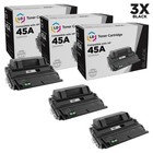Kompatybilne z LD zamienniki kaset z czarnym tonerem HP 45A / Q5945A 3PK