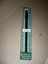 Clarke Irish Celtic High D Whistle CWD, fischietto di latta design celtico GR23088