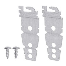2 Pack Dishwasher Mounting Bracket Compatible With Various Models, Sliver
