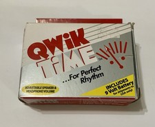 QWIK TIME QUARTZ METRONOME QT-3 WORKS GREAT Battery not included