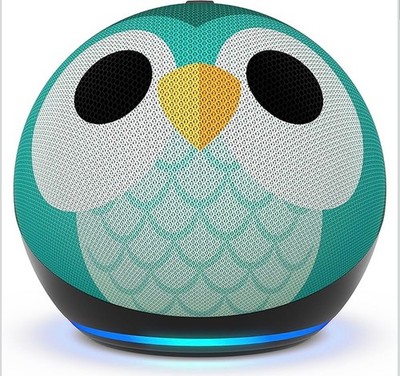Amazon Echo Dot Kids Eulen Edition 5. Gen (Neueste Gen.) Smarter Lautsprecher