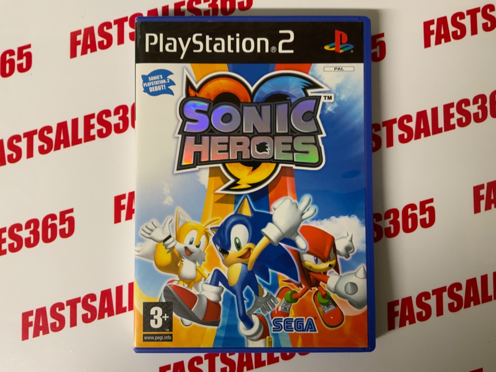 Sonic Heroes - PS2 - GREAT CONDITION.