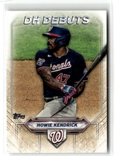 2021 Topps #DHD-7 Howie Kendrick DH Debuts