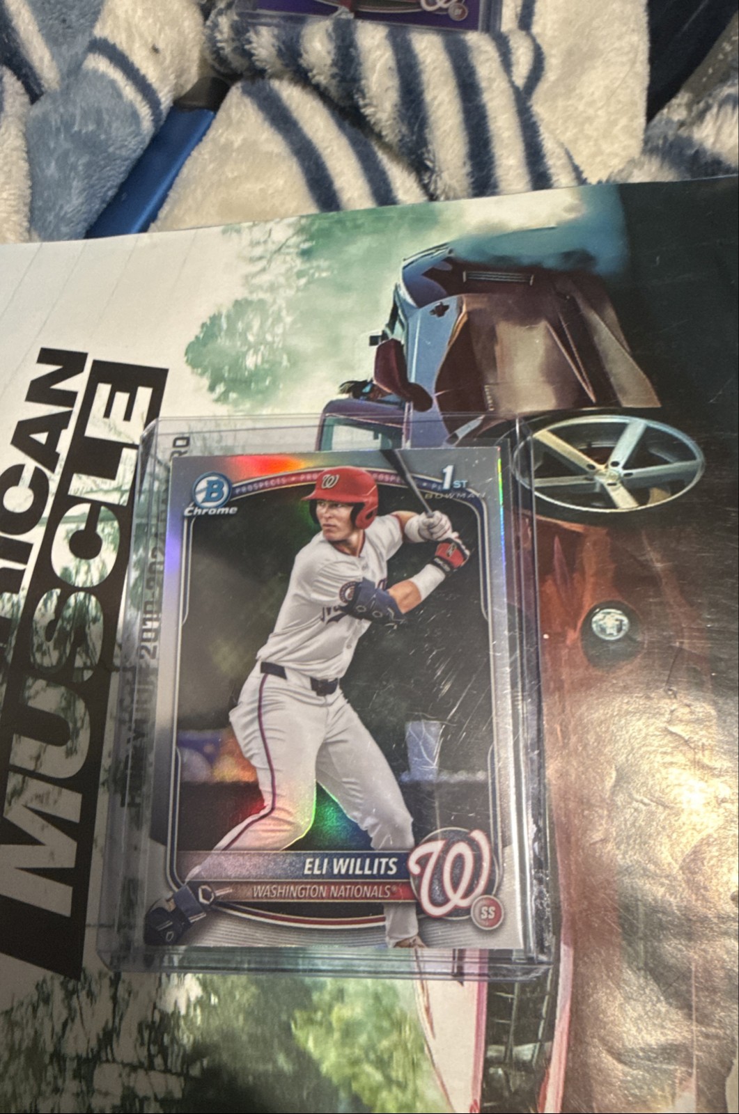 2025 Bowman Draft - Chrome Eli Willits #BDC-1 Refractor (RC)