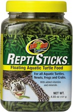 Zoo Med ReptiSticks Floating Aquatic Turtle Food 4.85 ounce - 4 Pack