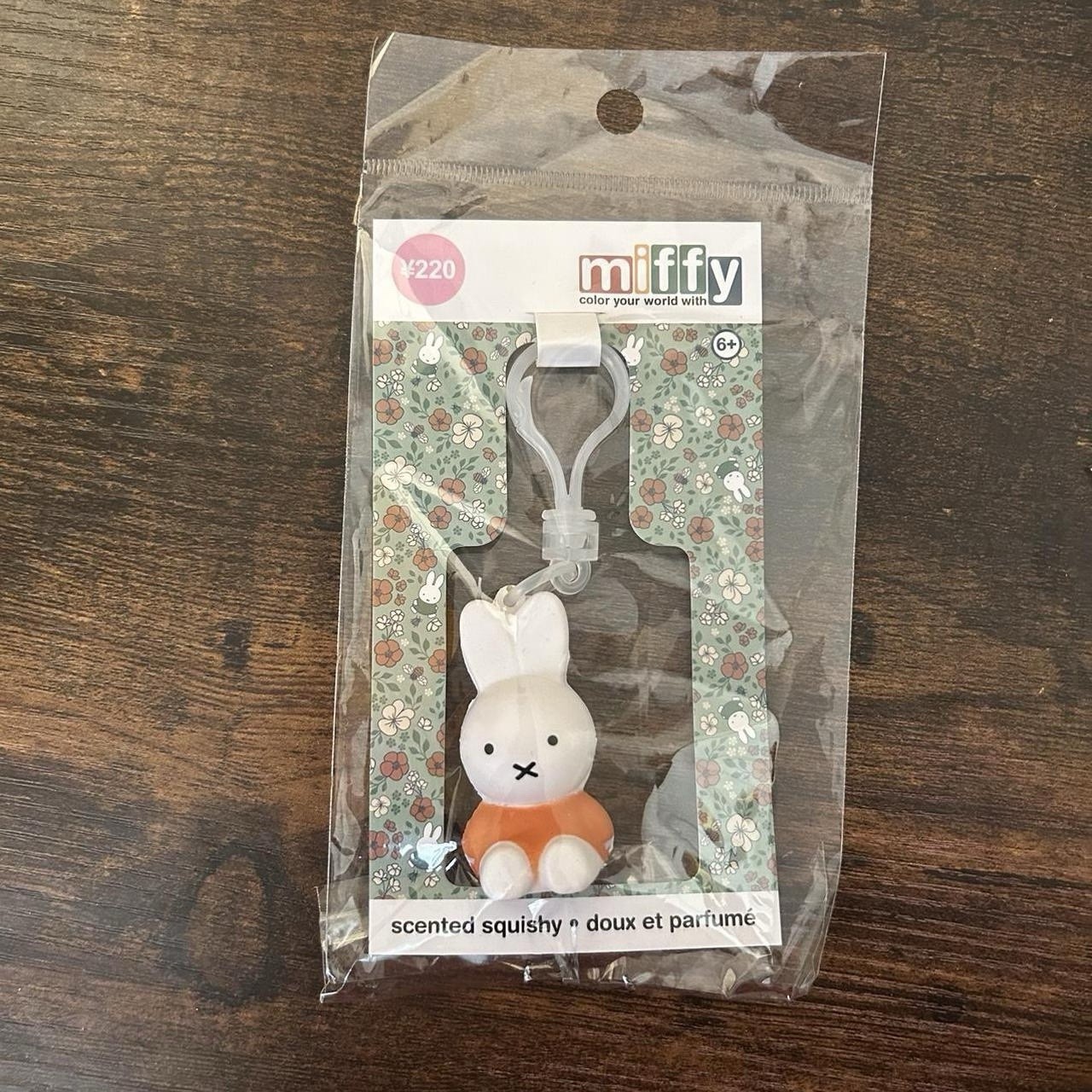 Daiso Miffy Keychain Bag Charm Scented Squishy Charm