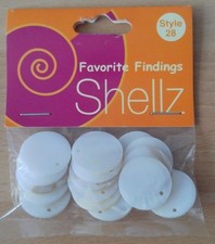 Pailletten Shellz Nr.28 / Pailetten Kn&ouml;pfe Perlen Aufn&auml;hen Basteln Verzieren