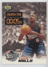 1997-98 Upper Deck Nestle Slam Dunk Crunch Time Terry Mills #CT30 2v5