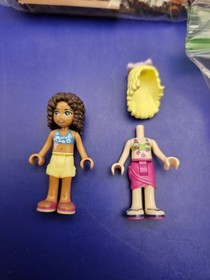 2013 Lego Friends 41008 HEARTLAKE CITY POOL 99% COMPLETE w Fig + Manual NO BOX