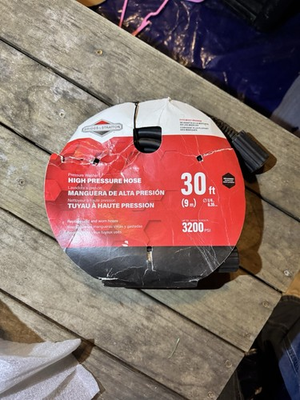 #ad Briggs and Stratton 300 Psi Power Washing Hose Genuine OEM Replacement $34.99