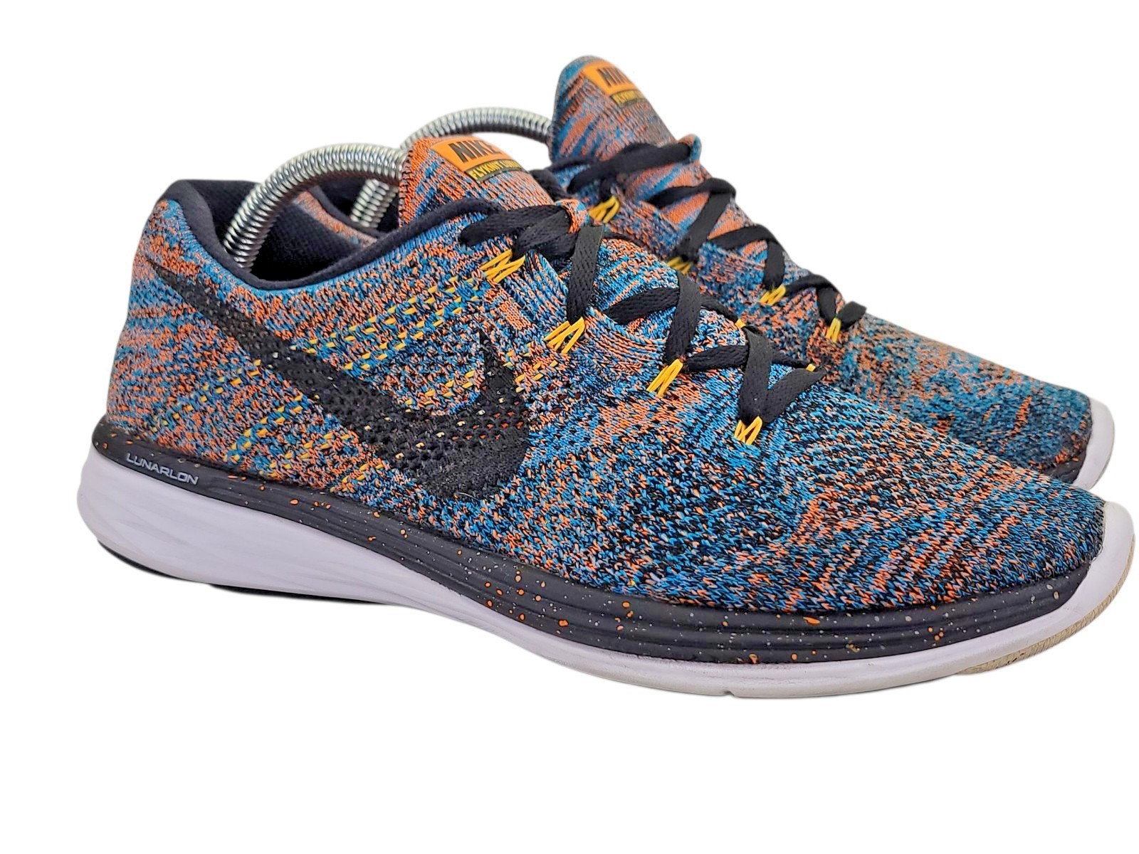 SAOLA Nike Flyknit Lunar 3 Uomo Taglia 10 Multicolore 698181 801