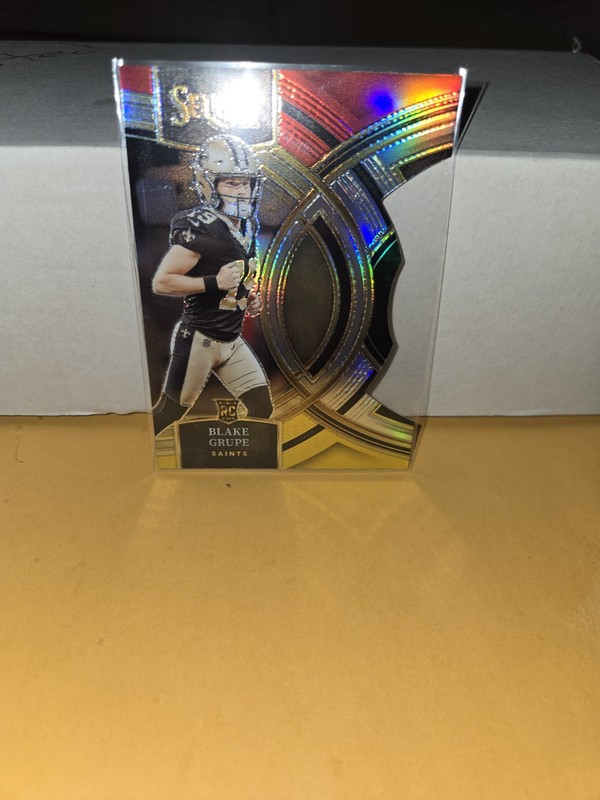 Chris Olave 2023 Panini Select Silver Prizms Die-Cut Premier New Orleans Saints