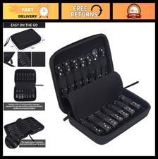 Pocket Knife Display Case - 14 Slot Organizer for Folding Knives, EDC Storage Ba