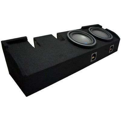 Fits 2001-2003 Ford F-150 Super Crew Truck Alpine S-W10D2 Type S Dual 10 Sub Box