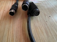 MIDI Splitter Cable, 5-PIN DIN Male to Dual Female  Male 5-Pin DIN