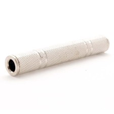 1/4" 6.35mm Female to Female Coupler Stereo Audio Adapter Connector Nickel