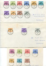 Guernsey 3 1970 s postage Due FDC s