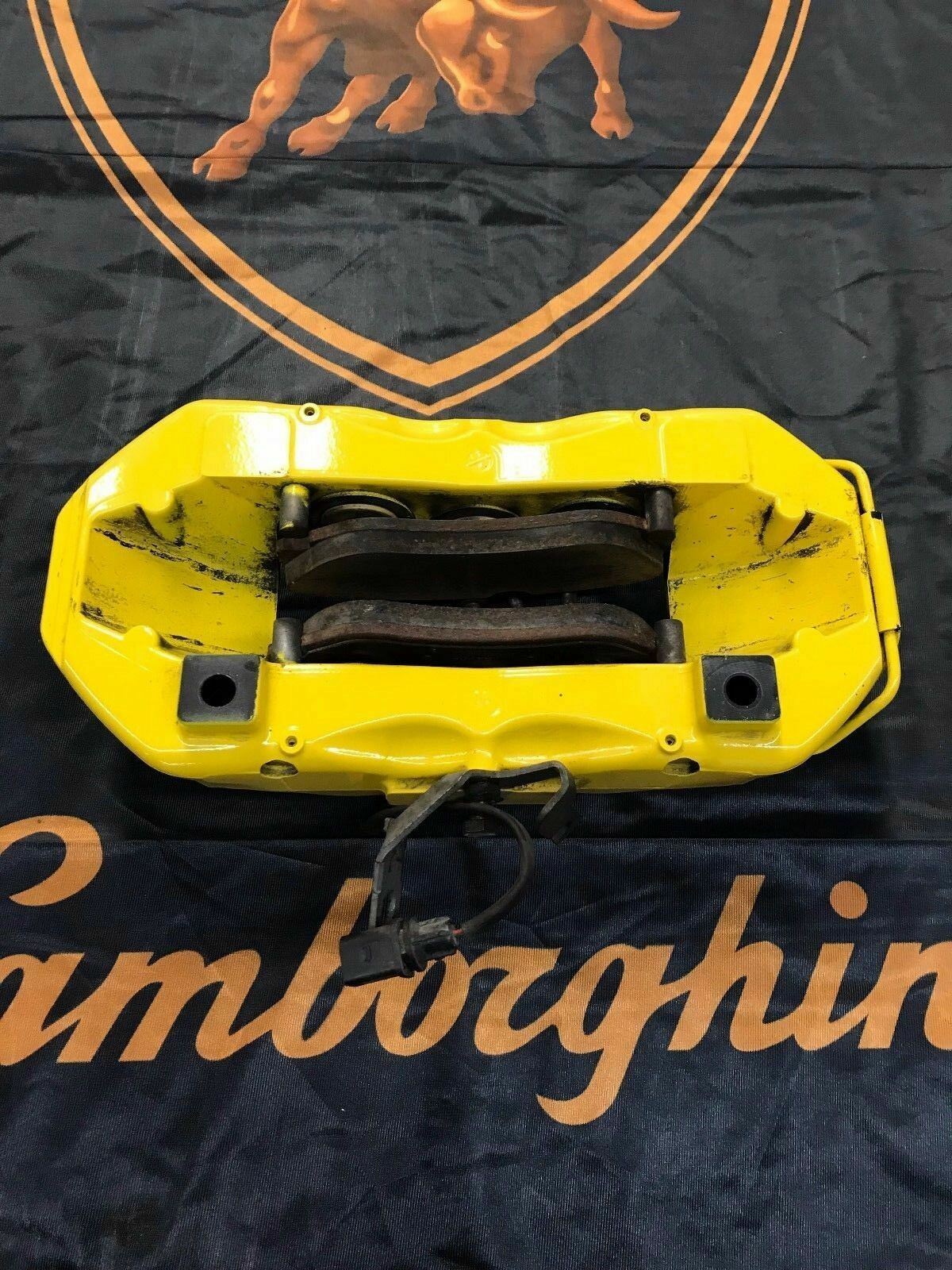 LAMBORGHINI GALLARDO FRONT LEFT CARBON CERAMIC BRAKE CALIPER OEM 400615105T